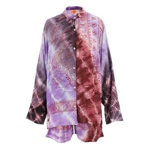 Sun chasers cotton shirt and shorts set